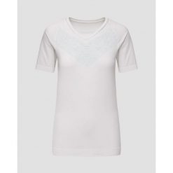 Koszulka biegowa damska X-Bionic Twyce Run Shirt SS White. Białe t-shirty damskie X BIONIC, bez wzorów, bez kołnierzyka. W wyprzedaży za 280.00 zł.
