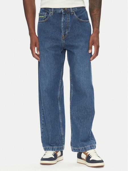 DC Shoes Jeansy Worker Baggy ADYDP03093 Niebieski Baggy Fit. Niebieskie jeansy męskie DC Shoes. Za 219.99 zł.