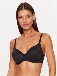 Chantelle Biustonosz z fiszbiną Pure Light C10M70 Czarny. Czarne biustonosze Chantelle, bez wzorów, z syntetyku. Za 349.99 zł.