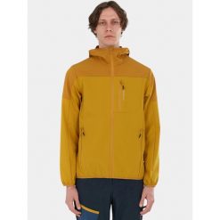 Kurtka softshell męska Fundango Alloy. Niebieskie kurtki męskie Fundango, m, bez wzorów, z softshellu, z kapturem. Za 459.90 zł.