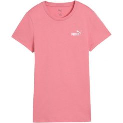 PUMA ESS Small No.1 Logo Tee(s) damska koszulka. Czerwone t-shirty damskie Puma, l, bez wzorów, z bawełny, bez kołnierzyka. Za 70.99 zł.