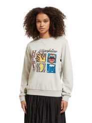 Scotch & Soda Bluza w kolorze jasnoszarym rozmiar: L. Szare bluzy z nadrukiem damskie Scotch & Soda, l. Za 130.50 zł.