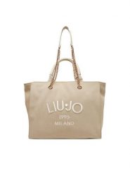 Liu Jo Torebka L Tote AA5004 T6948 Beżowy. Brązowe torebki klasyczne damskie Liu Jo, bez wzorów, z materiału, bez dodatków. Za 719.99 zł.