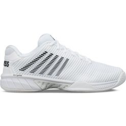 Buty K-Swiss Hypercourt Express 2 M 06613-102-M białe. Białe buty sportowe na co dzień męskie ze skóry ekologicznej, bez zapięcia. Za 555.71 zł.