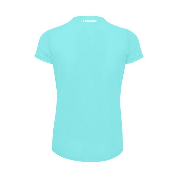 T-Shirt damski TIE-BREAK. Niebieskie t-shirty damskie HEAD, s, bez wzorów, bez kołnierzyka. Za 255.85 zł.