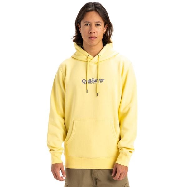 Bluza z kapturem dla Mężczyzn FINELINE Żółty. Żółte bluzy z kapturem męskie Quiksilver, m, z bawełny. Za 229.99 zł.