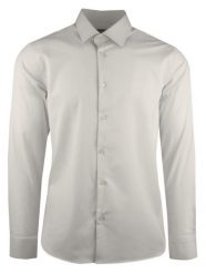 Koszula Męska, Elegancka, Krój Regularny - Victorio - Beżowa. Brązowe koszule męskie Victorio, m, bez wzorów, z bawełny, bez kołnierzyka, bez ramiączek. Za 139.00 zł.