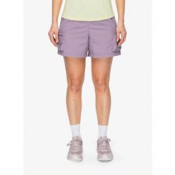Spodenki turystyczne damskie Columbia Sequoia Grove Woven Short. Fioletowe szorty damskie Columbia, bez wzorów, sportowe. Za 252.99 zł.