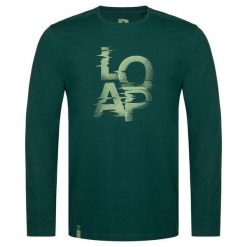 Męski T-shirt Loap Altron Zielony - Oddychający i Trwały. Szare t-shirty męskie ZONE PERFECT, m, bez wzorów, z bawełny, bez kołnierzyka. Za 180.99 zł.