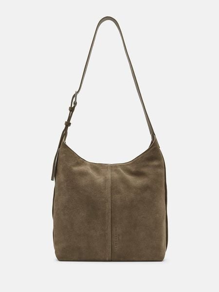Liebeskind Berlin Skórzana torebka "Demi" w kolorze khaki - 31 x 30 x 11 cm rozmiar: onesize. Brązowe torebki klasyczne damskie LIEBESKIND BERLIN, bez wzorów, z materiału, bez dodatków. Za 523.38 zł.