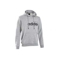 Bluza z kapturem Gym & Pilates męska. Szare bluzy z kapturem męskie Adidas, m, z bawełny. Za 239.99 zł.