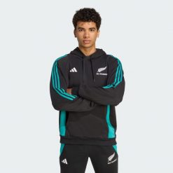 Bluza z kapturem All Blacks. Czarne bluzy z kapturem męskie Adidas, s, z dresówki. Za 299.00 zł.