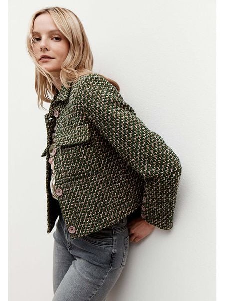 More & More Kurtka koszulowa w kolorze oliwkowym rozmiar: 46. Zielone kurtki damskie MORE & MORE, bez wzorów, bez kaptura. Za 409.00 zł.