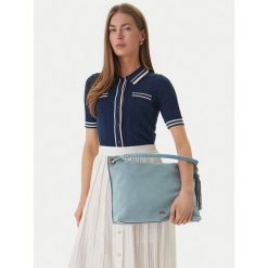 Torebka Tommy Hilfiger. Niebieskie torebki klasyczne damskie Tommy Hilfiger, bez wzorów, bez dodatków. Za 651.99 zł.