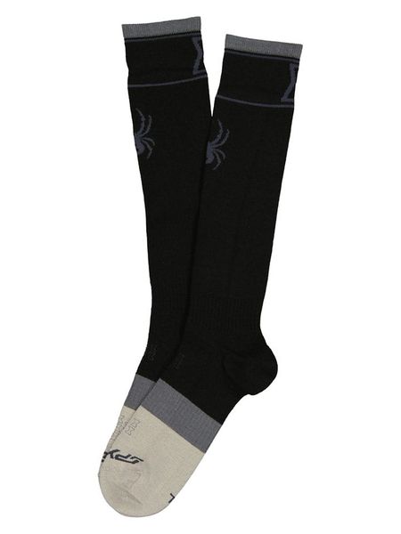 SPYDER Skarpety narciarskie "Pro Liner" w kolorze czarnym rozmiar: L. Czarne skarpetki męskie Spyder, bez wzorów, z materiału. Za 43.99 zł.
