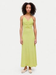 JJXX Sukienka letnia Moon 12272118 Zielony Regular Fit. Zielone sukienki damskie JJXX, na lato, l, bez wzorów, z syntetyku, bez kołnierzyka, bez ramiączek. Za 149.99 zł.