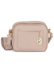 Anna Morellini Skórzana torebka "Aldina" w kolorze beżowym - 22 x 18 x 11 cm rozmiar: onesize. Brązowe torebki klasyczne damskie Anna Morellini, bez wzorów, z materiału, bez dodatków. Za 250.94 zł.