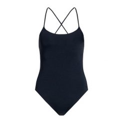 Strój kąpielowy jednoczęściowy damski ROXY Beach Classics. Szare stroje jednoczęściowe damskie Roxy, xs, bez wzorów. Za 189.99 zł.