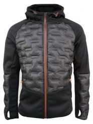Peak Mountain Kurtka przejściowa "Clooney" w kolorze czarnym rozmiar: XL. Czarne kurtki męskie Peak Mountain, xl, bez wzorów, bez kaptura. Za 144.92 zł.