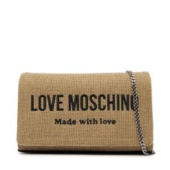 Torebka LOVE MOSCHINO. Brązowe torebki klasyczne damskie Love Moschino, bez wzorów, bez dodatków. Za 659.99 zł.