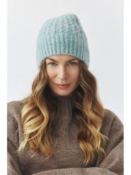 TATUUM Czapka "Yonisa" w kolorze turkusowym rozmiar: onesize. Niebieskie czapki zimowe damskie Tatuum, z materiału. Za 104.39 zł.