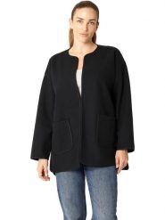 Ilse Jacobsen Kurtka przejściowa w kolorze czarnym rozmiar: 44. Czarne kurtki damskie Ilse Jacobsen, bez wzorów, bez kaptura. Za 197.17 zł.