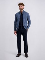 Pierre Cardin Spodnie chino w kolorze granatowym rozmiar: W38/L34. Niebieskie spodnie materiałowe męskie Pierre Cardin, z aplikacjami. Za 189.95 zł.