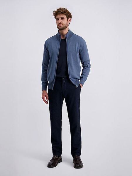 Pierre Cardin Spodnie chino w kolorze granatowym rozmiar: W38/L34. Niebieskie spodnie materiałowe męskie Pierre Cardin, z aplikacjami. Za 189.95 zł.