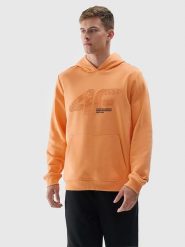 4F Bluza w kolorze pomarańczowym rozmiar: M. Pomarańczowe bluzy z kapturem męskie 4f, m. Za 96.60 zł.