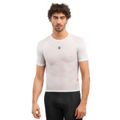 Koszulka rowerowa męska SIROKO Clout. Białe t-shirty sportowe męskie SIROKO, l, bez ramiączek, rowerowe. Za 190.00 zł.