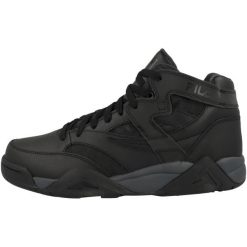 Buty sportowe Sneakersy męskie, Fila M-Squad PRCT. Czarne buty sportowe na co dzień męskie Fila, z gumy, bez zapięcia, trekkingowe. Za 399.00 zł.