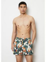 Marc O´Polo Bodywear Szorty kąpielowe w kolorze oliwkowo-pomarańczowo-kremowym rozmiar: S. Zielone szorty sportowe męskie s, z materiału, outdoorowe. Za 119.95 zł.