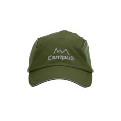 Czapka z daszkiem unisex Campus THAR zielona CU0726125170. Zielone czapki męskie Campus, bez wzorów, ze skóry. Za 60.68 zł.