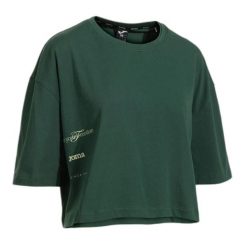 T-shirt damski Joma Mimetic. Zielone t-shirty damskie Joma, xl, bez wzorów, z bawełny, bez kołnierzyka. Za 90.00 zł.