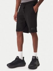 EA7 Emporio Armani Szorty sportowe 7M001365 AF22262 UC001 Czarny Regular Fit. Czarne szorty męskie EA7 Emporio Armani, m, z bawełny. Za 559.99 zł.