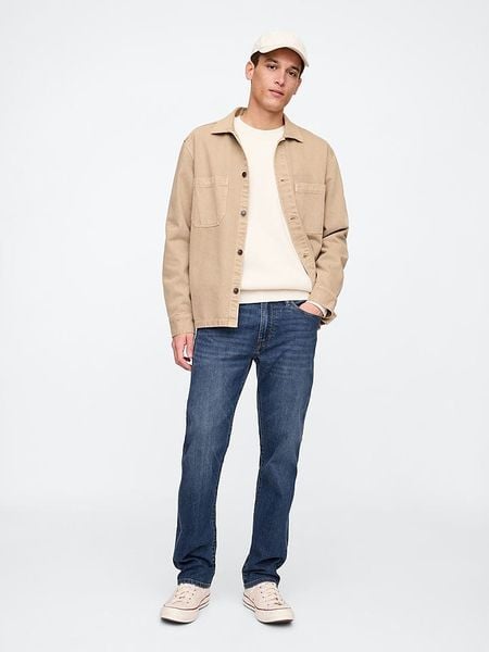 GAP Dżinsy - Regular fit - w kolorze niebieskim rozmiar: W33/L32. Niebieskie jeansy męskie GAP. Za 135.49 zł.