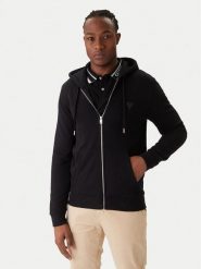 Guess Bluza M6RQ48 KCN01 Czarny Regular Fit. Czarne bluzy bez kaptura męskie Guess, m, z bawełny. Za 439.99 zł.