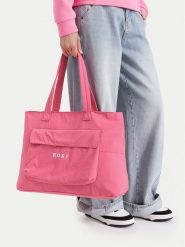 Roxy Torebka WBEOHP-ROXY-MZ-005-10 Różowy. Czerwone torebki klasyczne damskie Roxy, bez wzorów, z materiału, bez dodatków. Za 79.99 zł.