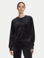 Guess Bluza O6BQ02 K5062 Czarny Regular Fit. Czarne bluzy bez kaptura damskie Guess, l, z syntetyku. Za 264.99 zł.