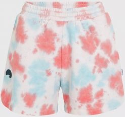 Spodenki treningowe damskie O'neill WOW SWEAT SHORTS. Białe szorty damskie O'neill, bez wzorów, z bawełny, z podwyższonym stanem. Za 340.99 zł.