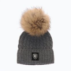 Czapka zimowa Blauer USA Marotta. Szare czapki męskie Blauer, na zimę, bez wzorów, z materiału. Za 509.99 zł.