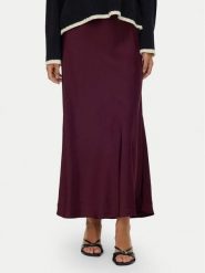 Vero Moda Spódnica midi Elena 10337459 Fioletowy Regular Fit. Fioletowe spódniczki damskie Vero Moda, s, bez wzorów, z syntetyku, midi. Za 129.99 zł.
