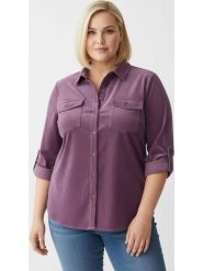 WITT WEIDEN Bluzka w kolorze fioletowym rozmiar: 54. Różowe bluzki damskie WITT WEIDEN, bez wzorów, bez kołnierzyka, bez ramiączek. Za 39.99 zł.