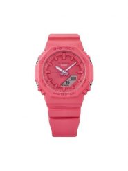 G-Shock Zegarek GMA-P2100-4AER Czerwony. Czerwone, analogowe zegarki damskie G-Shock. Za 399.99 zł.
