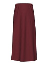 Pieces Spódnica "Pvfranan" w kolorze bordowym rozmiar: M. Czerwone spódniczki damskie Pieces, m, bez wzorów, z podwyższonym stanem, midi, proste. Za 82.83 zł.