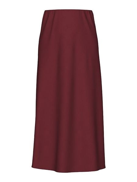 Pieces Spódnica "Pvfranan" w kolorze bordowym rozmiar: M. Czerwone spódniczki damskie Pieces, m, bez wzorów, z podwyższonym stanem, midi, proste. Za 82.83 zł.