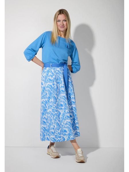 More & More Bluza w kolorze niebieskim rozmiar: 42. Niebieskie bluzy bez kaptura damskie MORE & MORE. Za 122.38 zł.