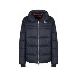 Kurtka puchowa Sergio Tacchini Dhule. Niebieskie kurtki męskie Sergio Tacchini, na zimę, m, bez wzorów, z puchu, eleganckie, bez kaptura. Za 357.00 zł.