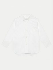 Gap Koszula 858573-00 Biały Regular Fit. Białe koszule chłopięce GAP, bez wzorów, z bawełny, bez kołnierzyka, bez ramiączek. Za 119.99 zł.