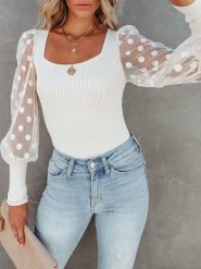 Milan Kiss Koszulka w kolorze kremowym rozmiar: XL. Brązowe bluzki damskie Milan Kiss, xl, bez wzorów, bez kołnierzyka, bez ramiączek. Za 152.62 zł.